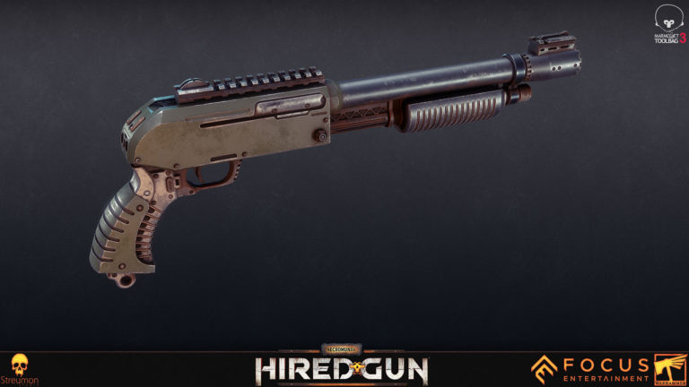 Shotgun for Necromunda by Charles Thomas