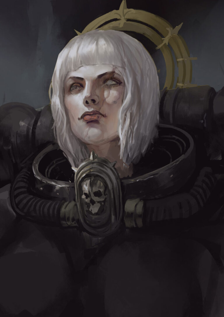 Sister of Battle Canoness by Alexander Korepov 
