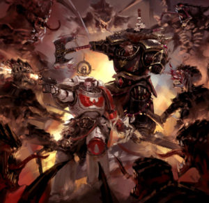 Space Marines vs Tyranids by Phi Nguyễn