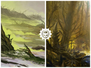 Warhammer 40K Terrain Artwork