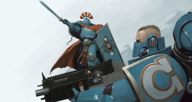 Ultramarines by Marat Tazhitdinov 