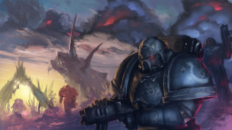 Aftermath on Macragge by Marco Scaringella