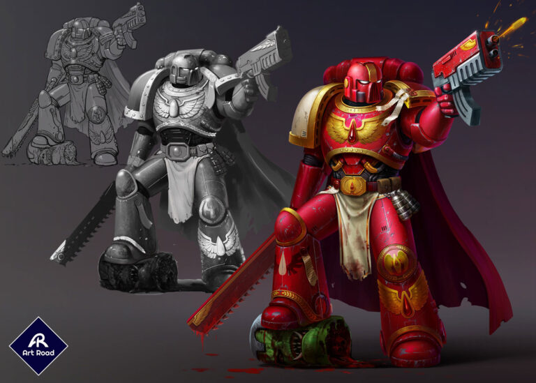 Blood Angel by Art Road 