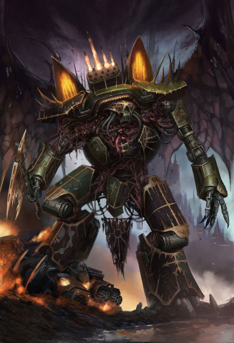 Chaos Titan by Serdjek Sholohovshek 