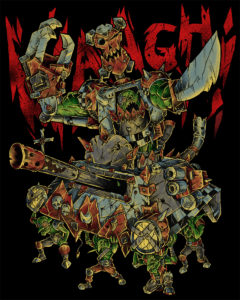 Ork Warboss by Nikita Shalaginov