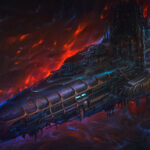 Rogue Traders Starship by Dmitrii Ustinov (nightdrawinger)