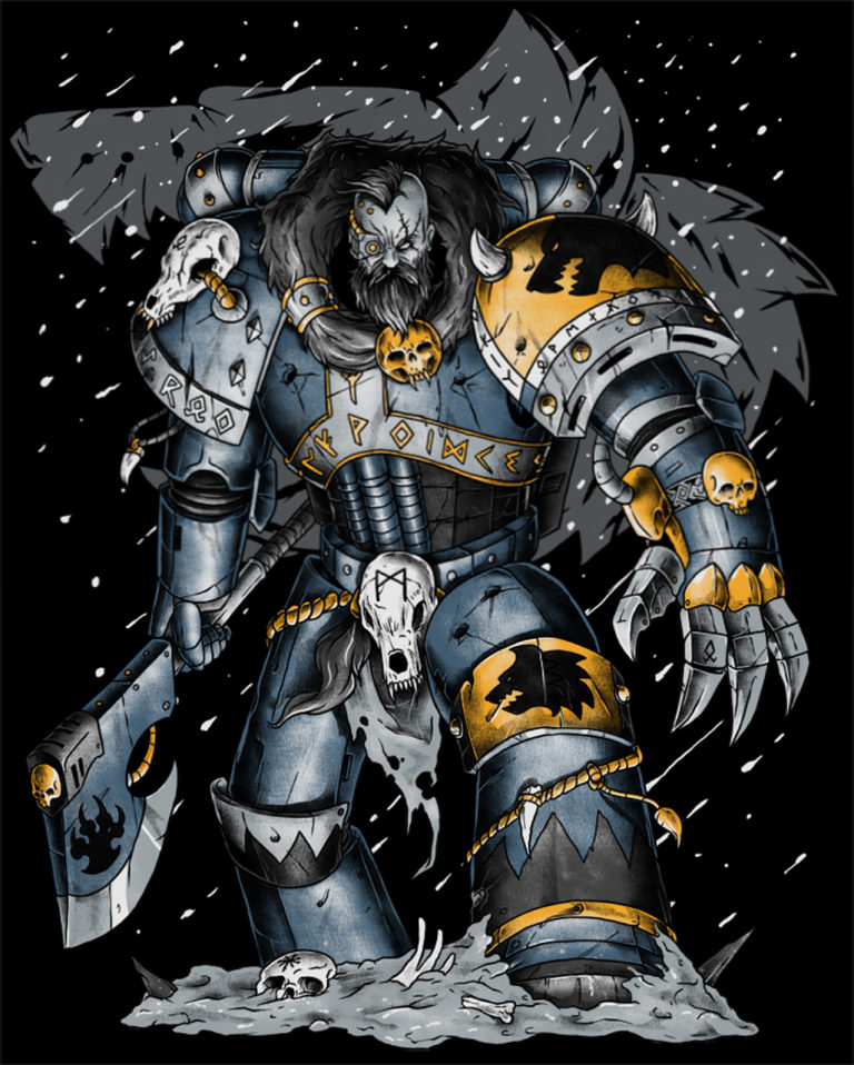 Space Wolf by Nikita Shalaginov 