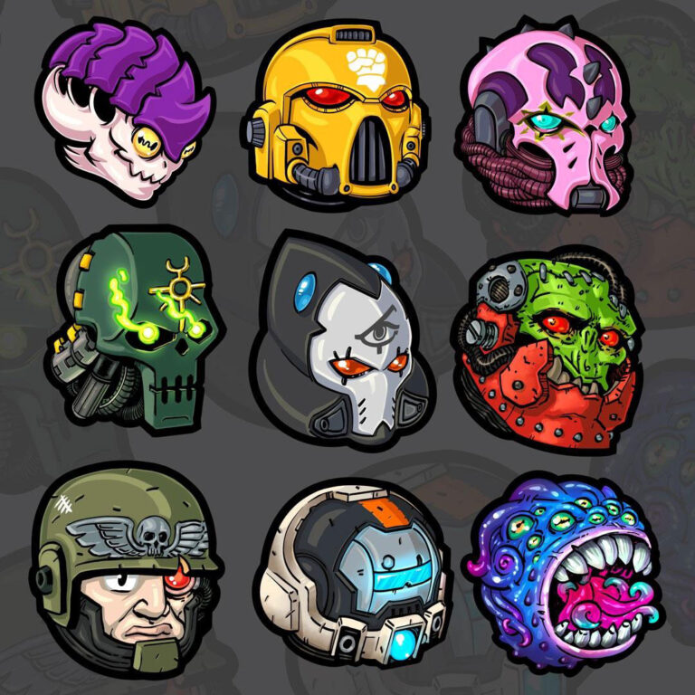 40K Emojis by Pascal Dimnik 