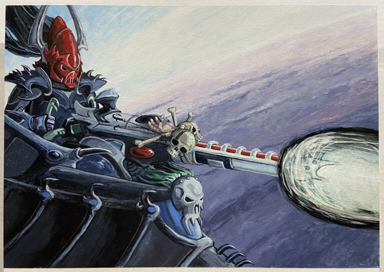 Dark Eldar Raider by Tony Moseley
