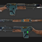 Hellbore Lasgun by Nathan Mulhollen