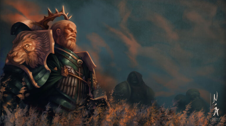 Lion El’Jonson by Nick Acchione 