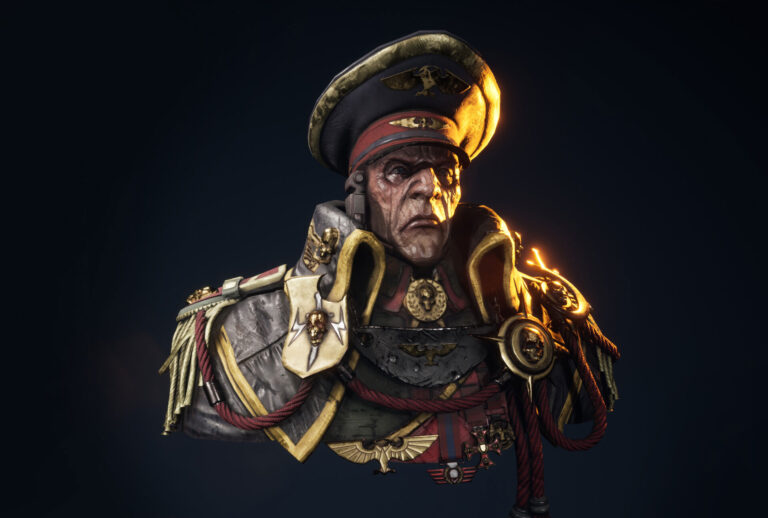 Lord General of Astra Militarum by Ge Qiao