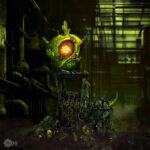 Nurgle Bird by Casey Landreth (eCOG Media | 40k_gallery)