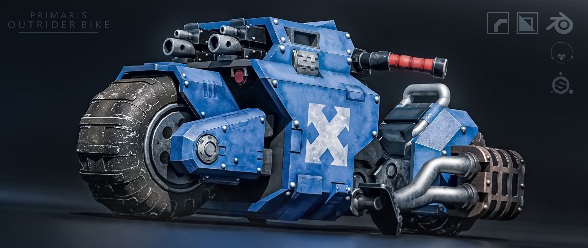 Primaris Outrider Bike Art By Mikhail Lykov 40K Gallery primaris-outrider-bike-art-by-mikhail-lykov-40k-gallery
