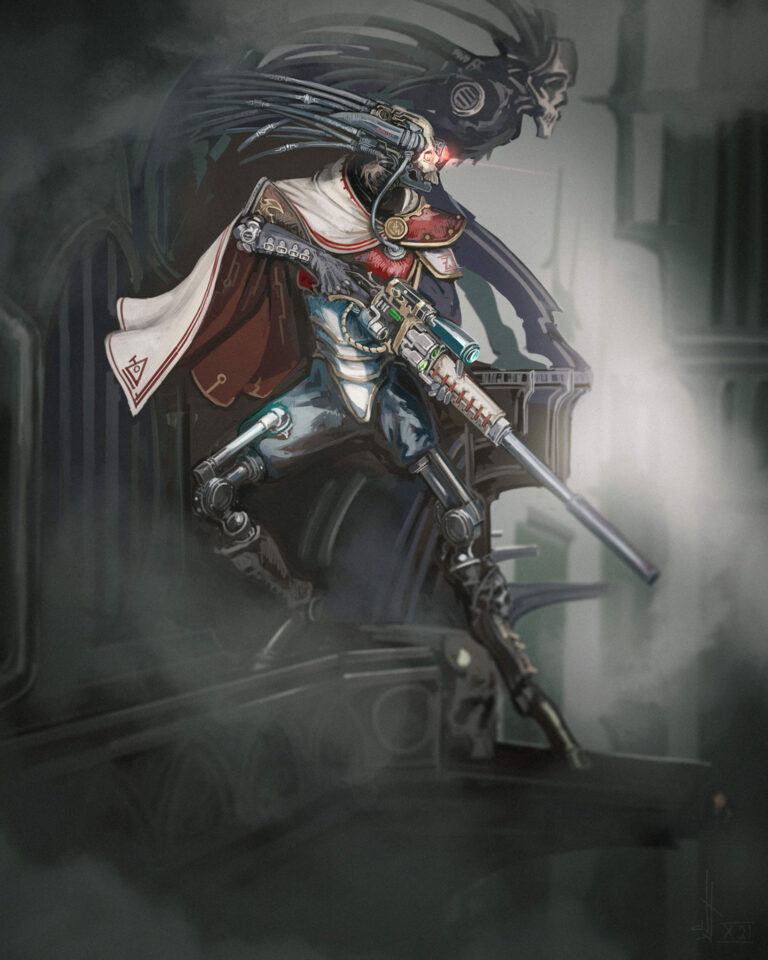 Skitarii Sniper by Nictanova 