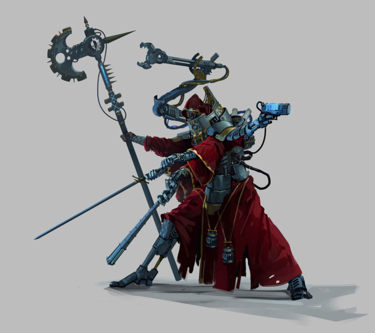 Tech-Priest by Dwayne Dorect 