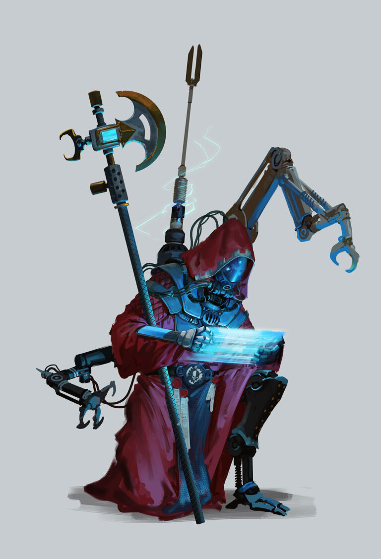 Tech-Priest by Dwayne Dorect 