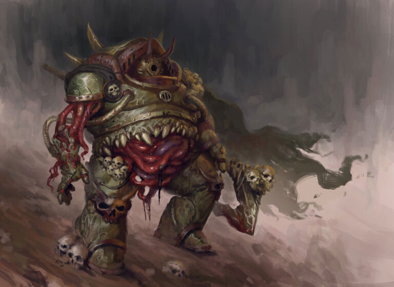 Death Guard by Leonardo Wyrnist 