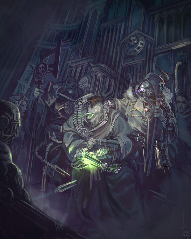 Detention of the Heretek by Nictanova 