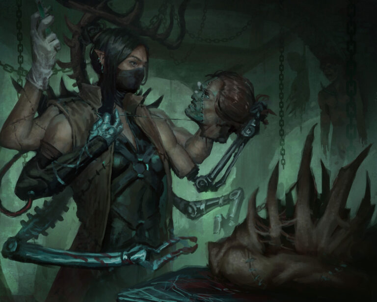 Haemonculi by Leonardo Wyrnist 
