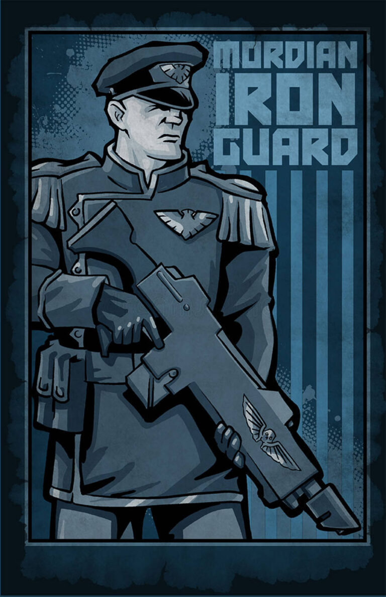 Mordian Iron Guard by Kurt Metz 