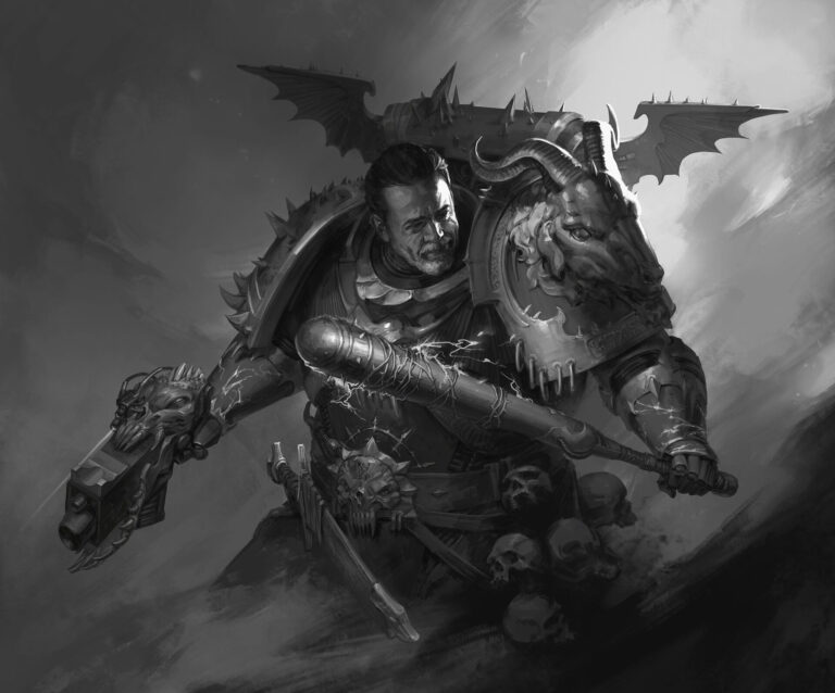 Night Lord Negan by Ruslan Korovkin 