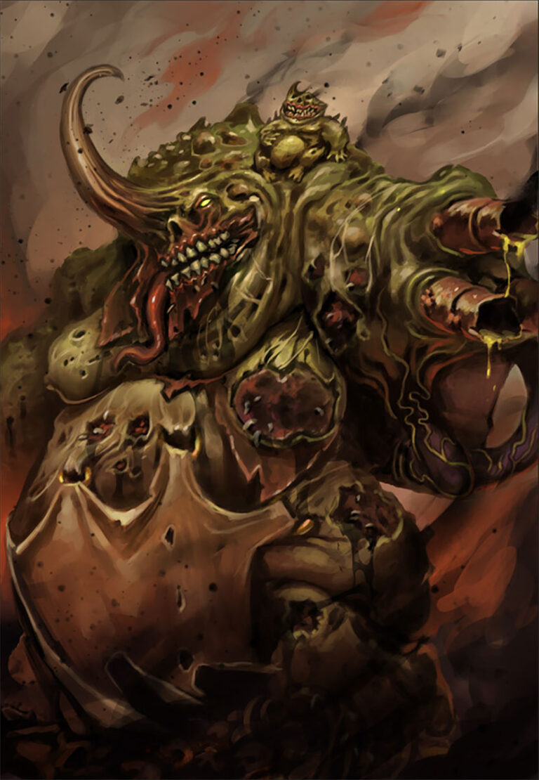 Nurgle Deamon Prince by Daniel Caballero 
