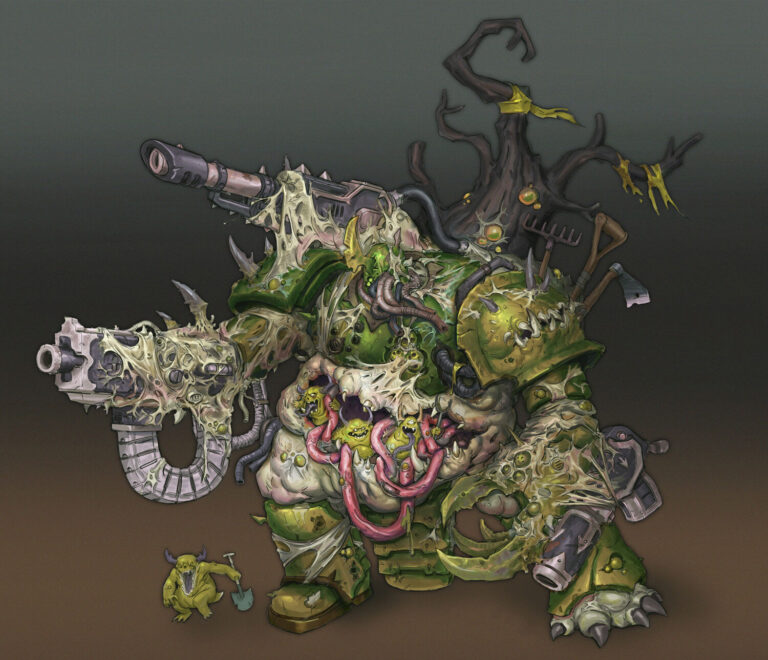 Nurgle Obliterator by Hwa Min Jung 