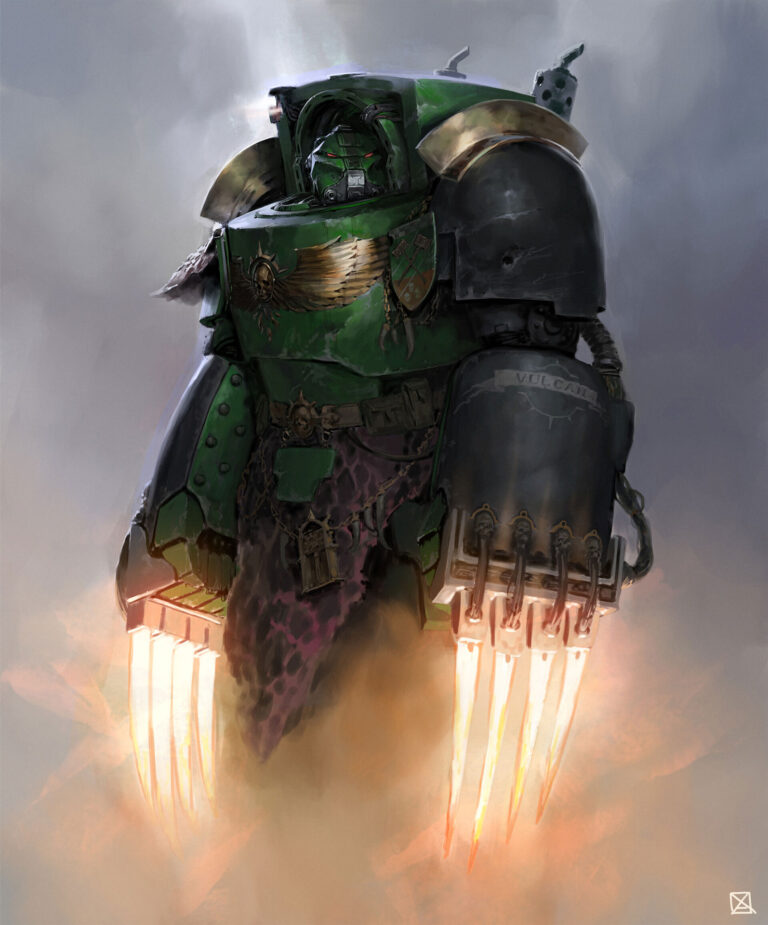 Salamander Captain by Mykyta Vasilchuk 