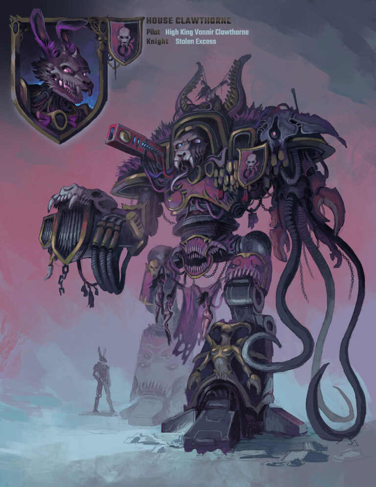 Slave Hoarding Knight by Márton Kapoli 