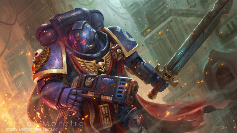 Space Marine by Monztre 