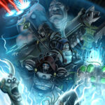 Three Psykers and a Ogryn by Cristian García (Madbabylon | cristian-garcia)