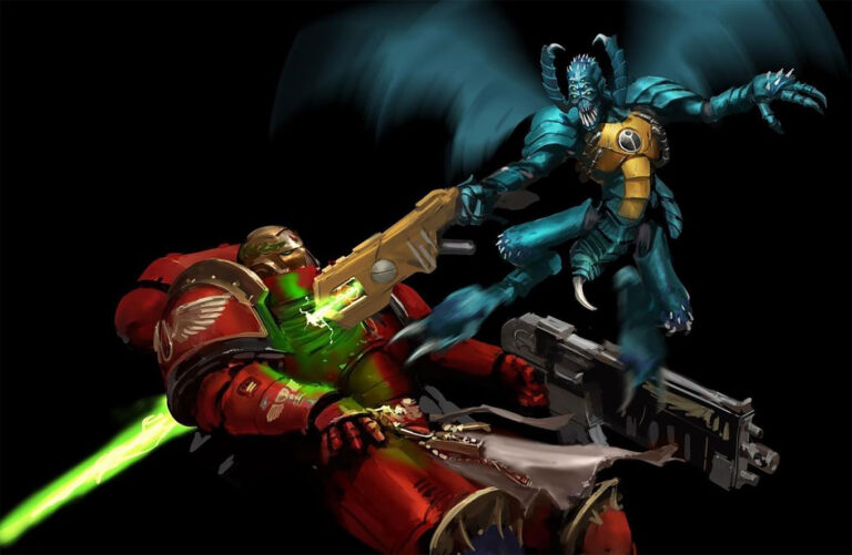 Vespid vs Blood Angel by George Earl Abalayan Vespid vs Blood Angel by George Earl Abalayan