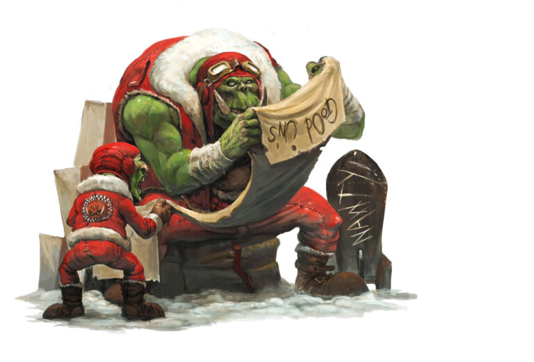 Xmas in the Grim Dark by Tze Kun Chin 