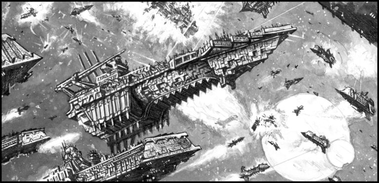 Abaddon’s Warfleet by Des Hanley 