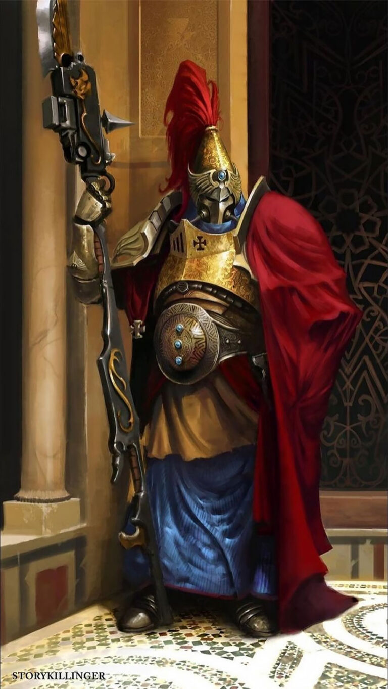 Adeptus Custodes by Stefan Ristić 