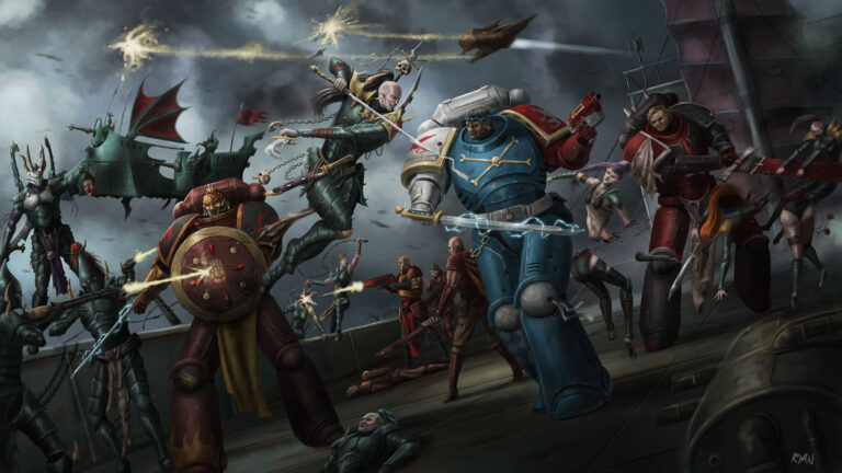 Against Drukhari Raiders by Rian Macanip Against Drukhari Raiders by Rian Macanip