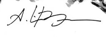 Andrei Bressan  Signature