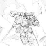 Chaos Space Marine by Yan Vereskov (falkirth_yan_vereskov)