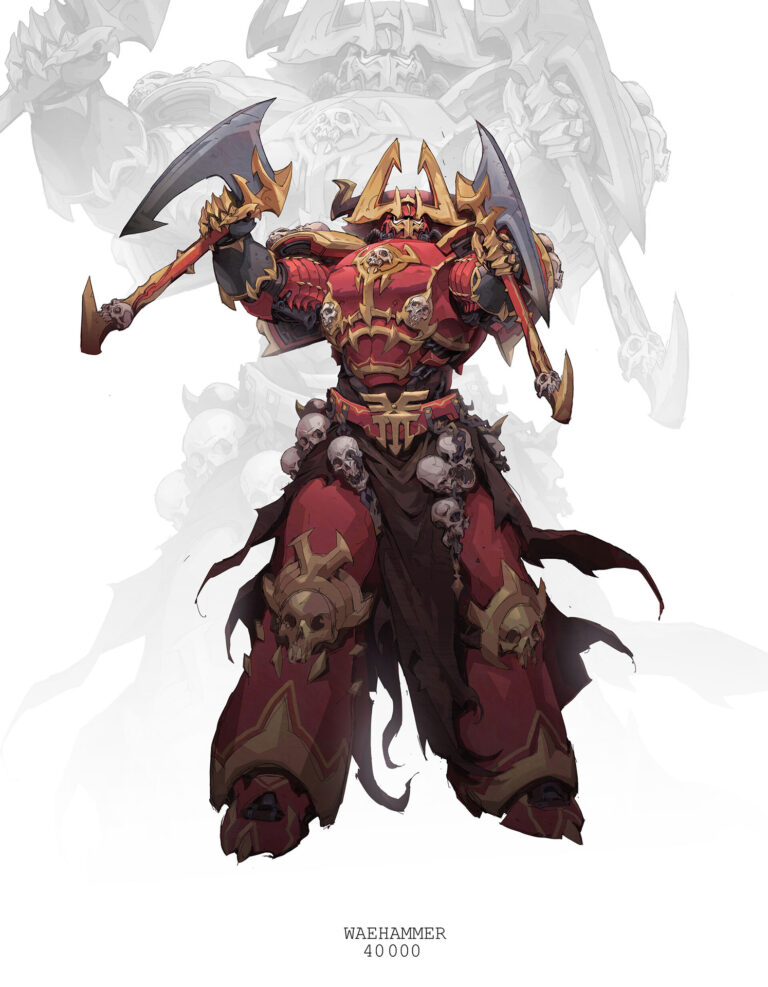 Chaos Space Marine by Haoyuan Li