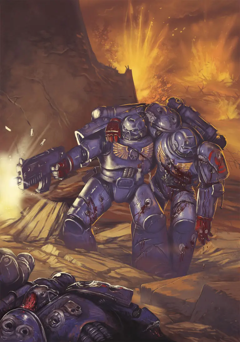 Crimson Fists 40k Logo