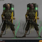 Cultist Flamer by Miguel Iglesias (art.of.migueliglesias | MIglesiasArt)