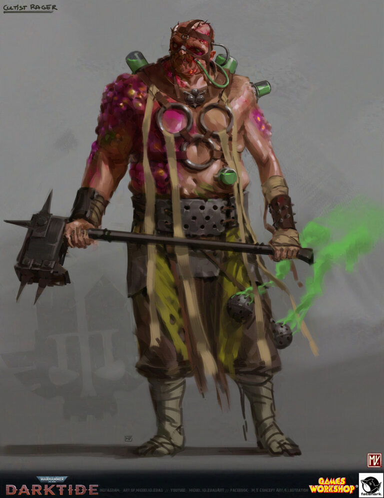 Cultist Rager by Miguel Iglesias 