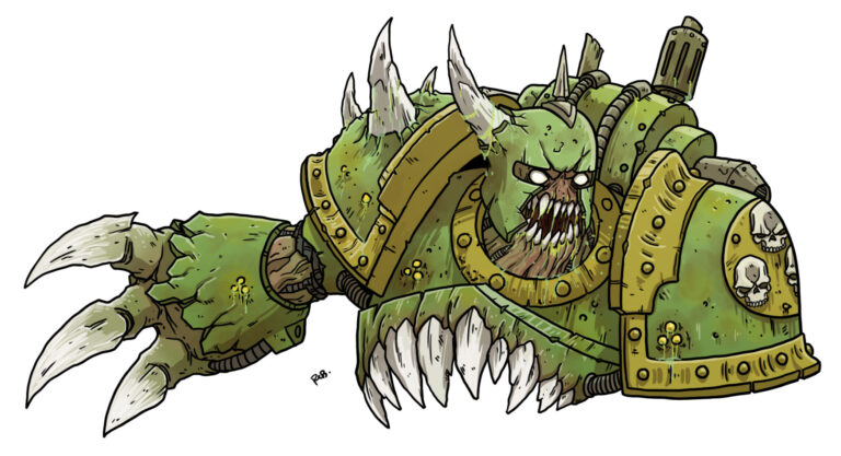 Death Guard Possessed by Robert Jones 