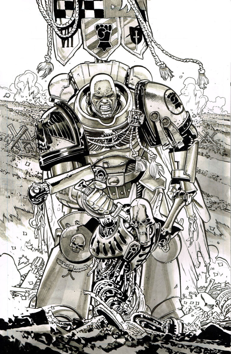 FIlthy Necron by Andrei Bressan 