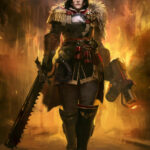 Female Commissar by Maksim Kuznetsov (Maksim2dart | n7u4)