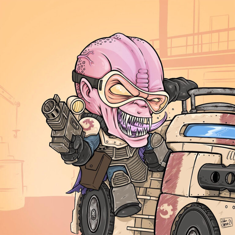 Four Armed Emperor!!! by Robbie Carter 