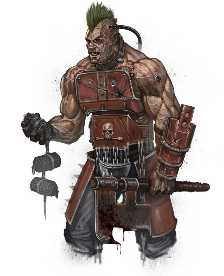 Necromunda Goliath by Jelu