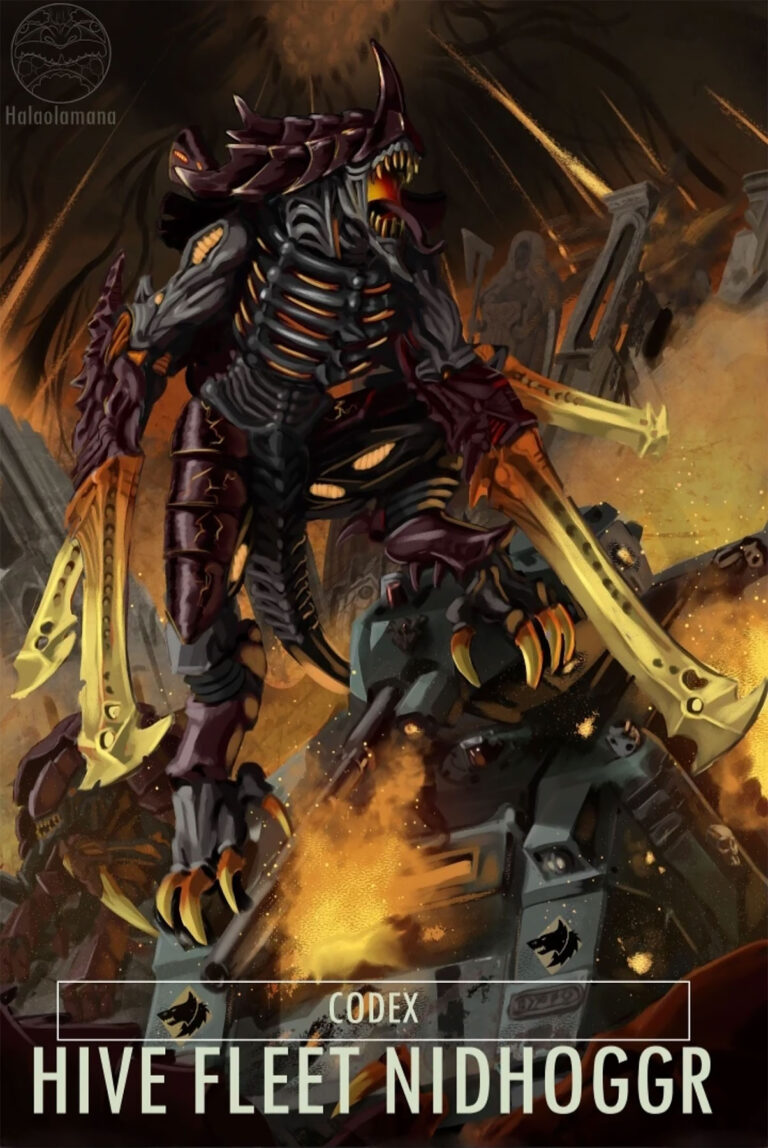 Hive Fleet Nidhoggr by Andrew Lowry 