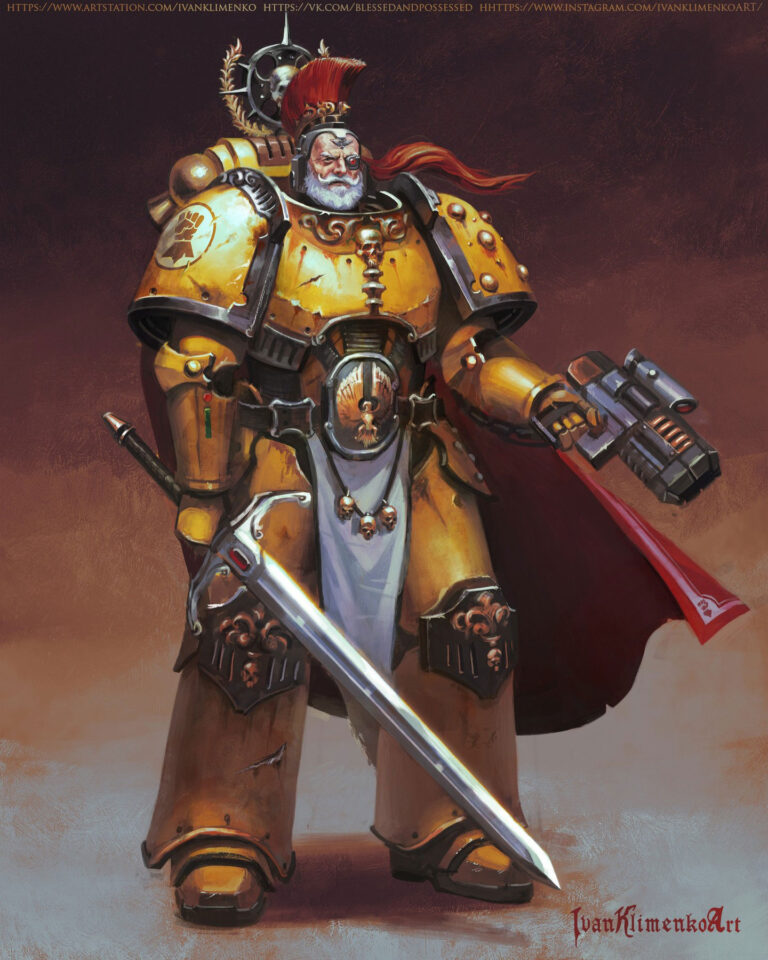 Imperial Fists Praetor by Ivan Klimenko 